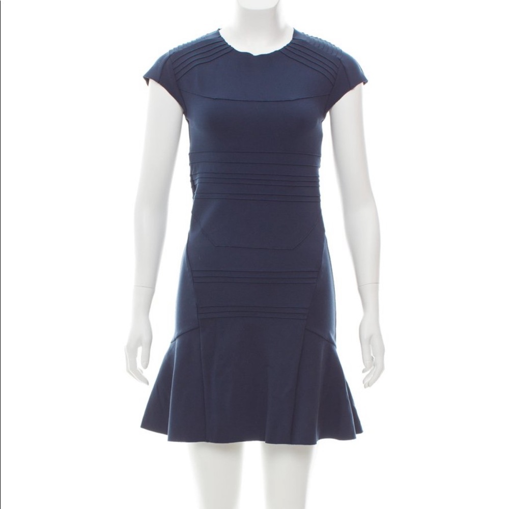 Slate Maje mini dress with scoop neck